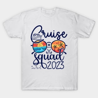 Cruise Squad 2023 Vacation Matching Family Group Squad T-Shirt